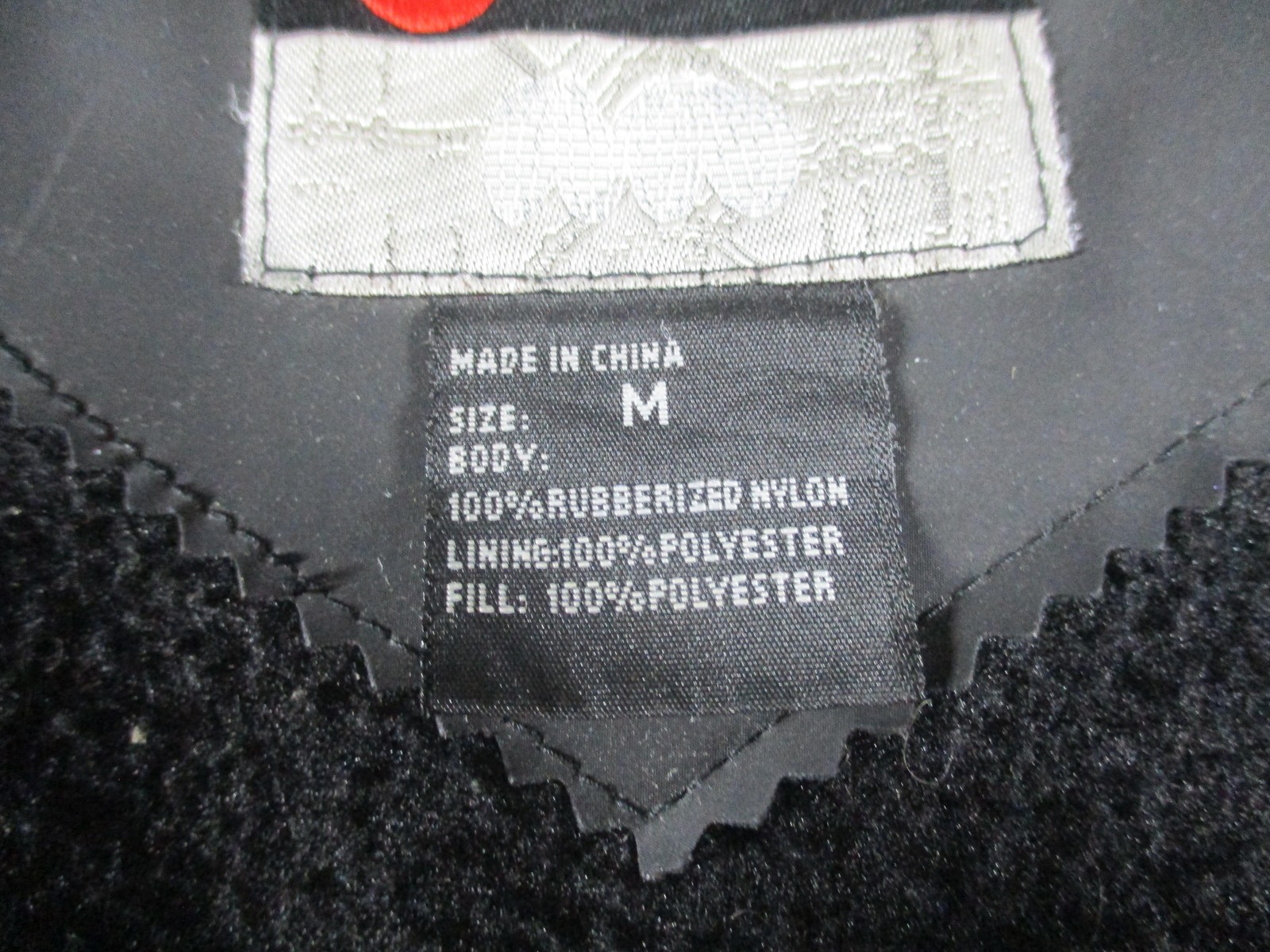 Utility Jacket Mens Medium Black Reflective Work … - image 8