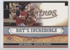 2002 Fleer Genuine Bat's Incredible Jeff Bagwell #BI8 HOF 0t2