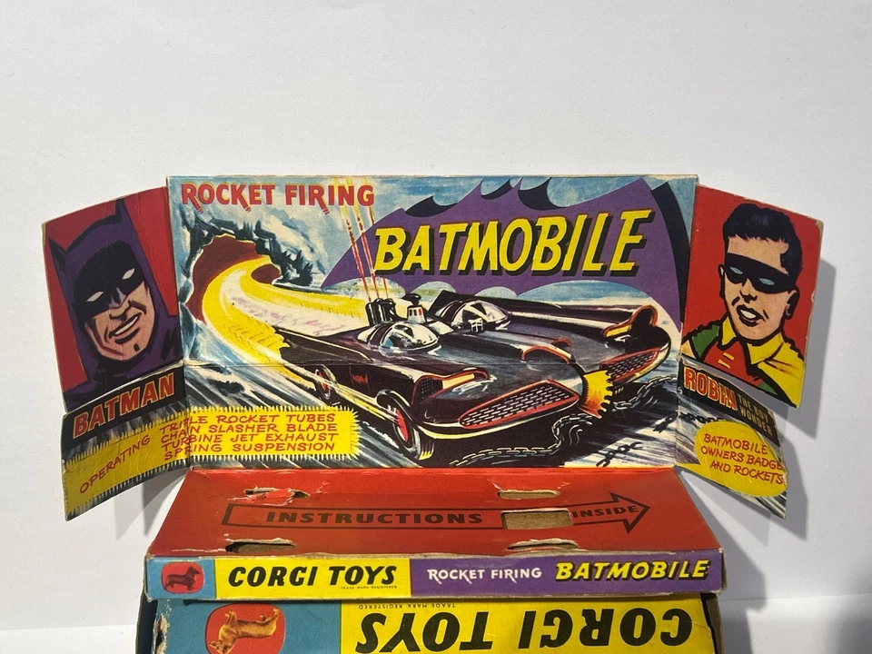 Corgi Toys 267 Batman Batmobile, Boxed, Original, Vintage, Rare. 1960's - Image 3 of 4