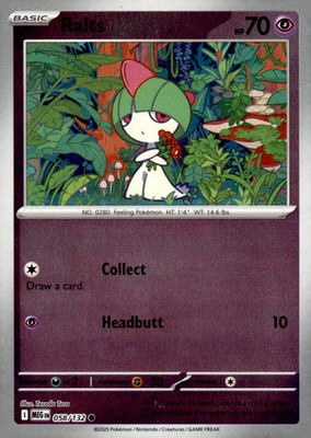Ralts 058/132 Reverse Holo