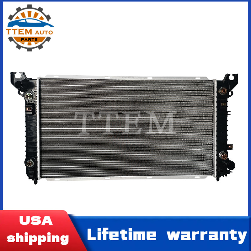 13398 Aluminum Radiator Fit 2014-18 Chevrolet Silverado 1500 2015-18 GMC Yukon