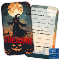 Halloween Einladungskarten 12 StüCk FüR Kindergeburtstag Party Mit UmschläGen