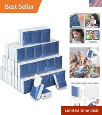 Convenient 100 Pack Mini Tissues - Absorbent 3-Ply Quality for Daily Use