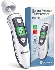 iProven Digital Thermometer for Adults and Baby - Ear and Forehead 2-in-1, 1 ...