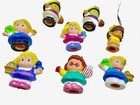 Lot of 8 Fisher Price Little People Figures Various Characters people,(2001-2008 — photo 1