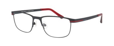 ProDesign Denmark DASH 2 c.6021 Black Medium Matt EYEGLASSES - 55-18-145