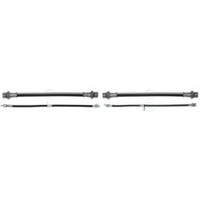 4xABS BREMSSCHLÄUCHE VORNE+HINTEN passend für CITROEN C1 TOYOTA AYGO PEUGEOT 107