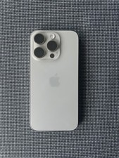 Apple iPhone 15 Pro - 128 GB - White Titanium (Unlocked) for sale