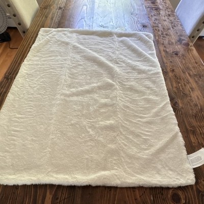 Pottery Barn Kids Lamb Huggie Blanket White 40  x  28  baby soft crib blanket