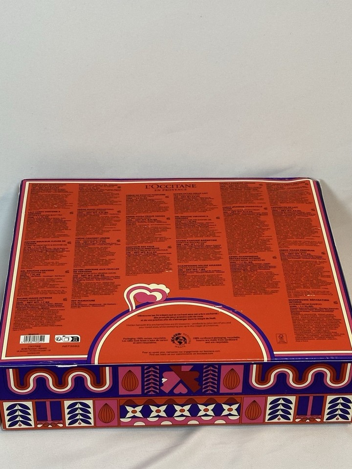 L OCCITANE 24 Days Of Beauty Classic Holiday Advent Calendar EBay l-occitane-24-days-of-beauty-classic-holiday-advent-calendar-ebay