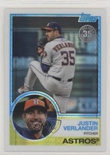 2018 Topps Silver Pack 1983 Design Chrome Update Series Justin Verlander gg8