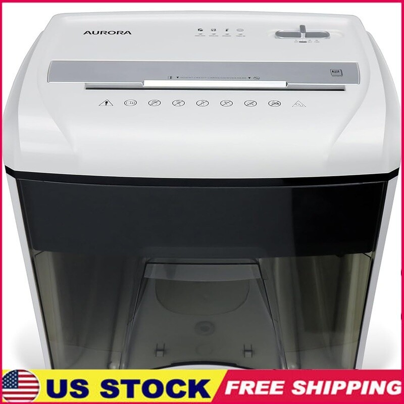 High Security Micro Cut Shredder 12 Sheet Capacity CD Credit