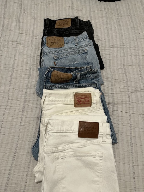 Lot Of Vintage Levi’s Men’s Jeans + Abercrombie