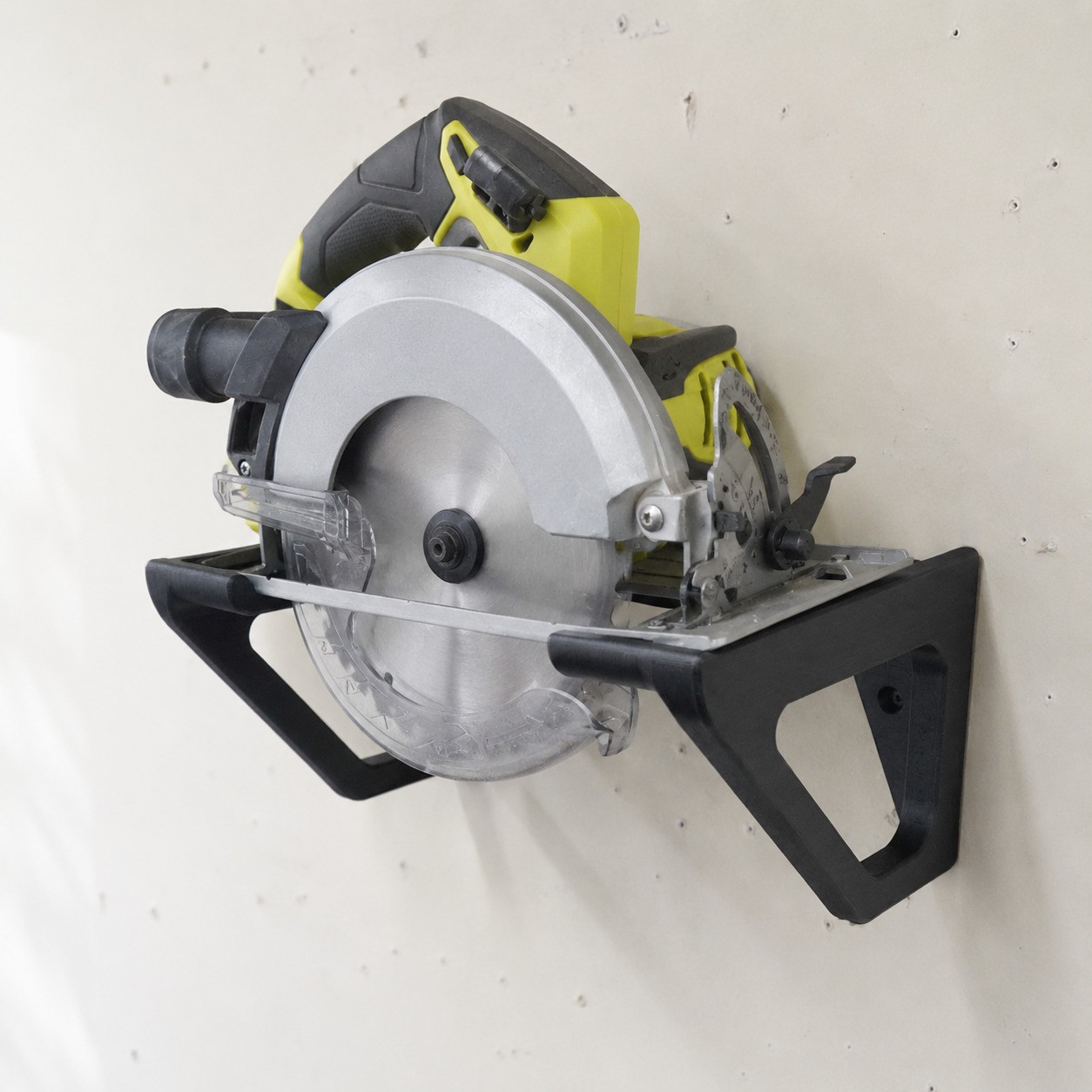 Wall Mount Holder Bracket for Circular Saw Universal Fit 4 1/2", 5 3/8", 7 1/4"