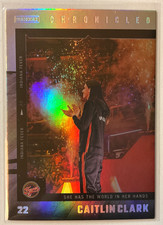2025 Panini Caitlin Clark Chronicled Holo Foil #57 Indiana Fever