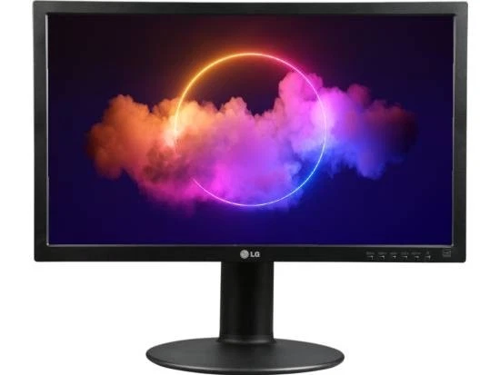 LG 24" 1920x1080 FHD LED Backlit IPS LCD Monitor VGA DVI 24MB35P-B With Stand - Image 2 of 4