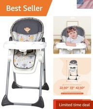 JPMA Certified Sit-Right High Chair - Compact  Convenient for Toddler Mealtime