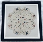 Pennsylvania German Folk Art Valentine Scherenschnitte 1849 / 69 AAFA — photo 1
