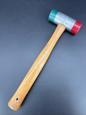 De colección Nicholson 1-1/2” Cara Suave Mazo de Goma Dura Suave Soplado Martillo No. 155 USA