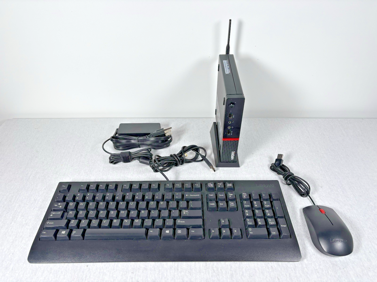 Lenovo ThinkCentre M715q Tiny PC AMD A6-8750E@3.0GHz 8GB RAM 128GB
