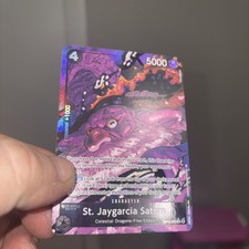 St. Jaygarcia Saturn (Alternate Art) OP13-083 Carrying On His Will Foil