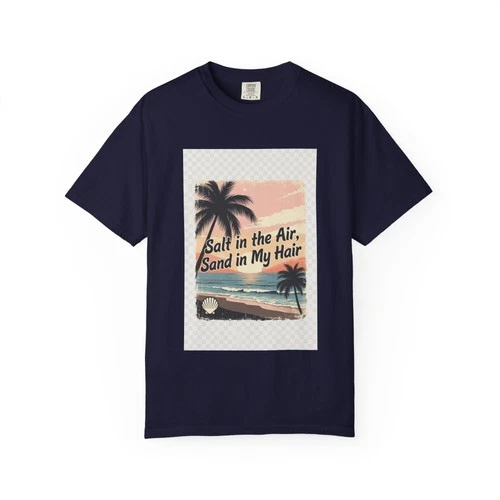 Salt in the Air Sand in My Hair Beach T-Shirt video thumbnail