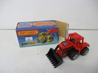 Matchbox Lesney Superfast SF29 Tractor Shovel- red with black shovel, boxed