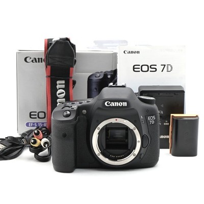 Canon EOS 7D Digital SLR Camera Body (Shutter Count 15805) [Top Mint] US Stock