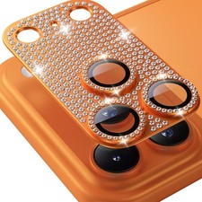 For iPhone 17Pro Max/Air Bling Glitter Diamond Tempered Rear Camera Screen Cover