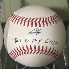 2016 Fanatics Authentic Under Wraps Series 1 Autographed Baseball 26