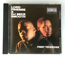 (CD) Lord Finesse & DJ Mike Smooth ‎– Funky Technician, 98842 00057, NM/NM.