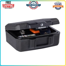 SentrySafe Fireproof Money Safe with Key Lock and Portable Handle