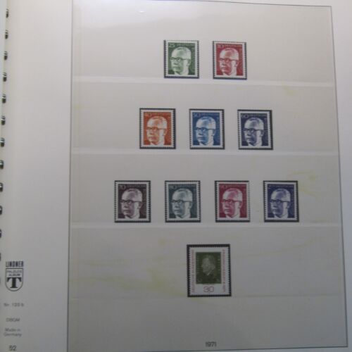 Lindner Briefmarkenalbum 120 B 1970 -1983 - 70 Seiten MIT BRIEFMARKEN! nicht nur vordruck - Bild 8 von 23