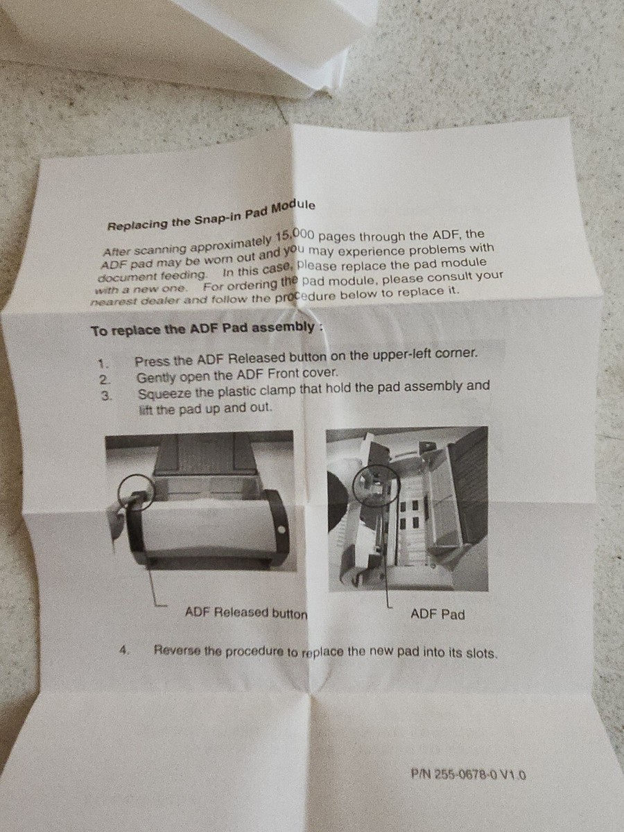 Especificaciones | Alimentador De Documentos De Escáner Dual (ADF - Foto 6