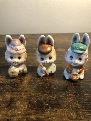 Three Adorable Easter Bunny UCGC ￼lot Of 3