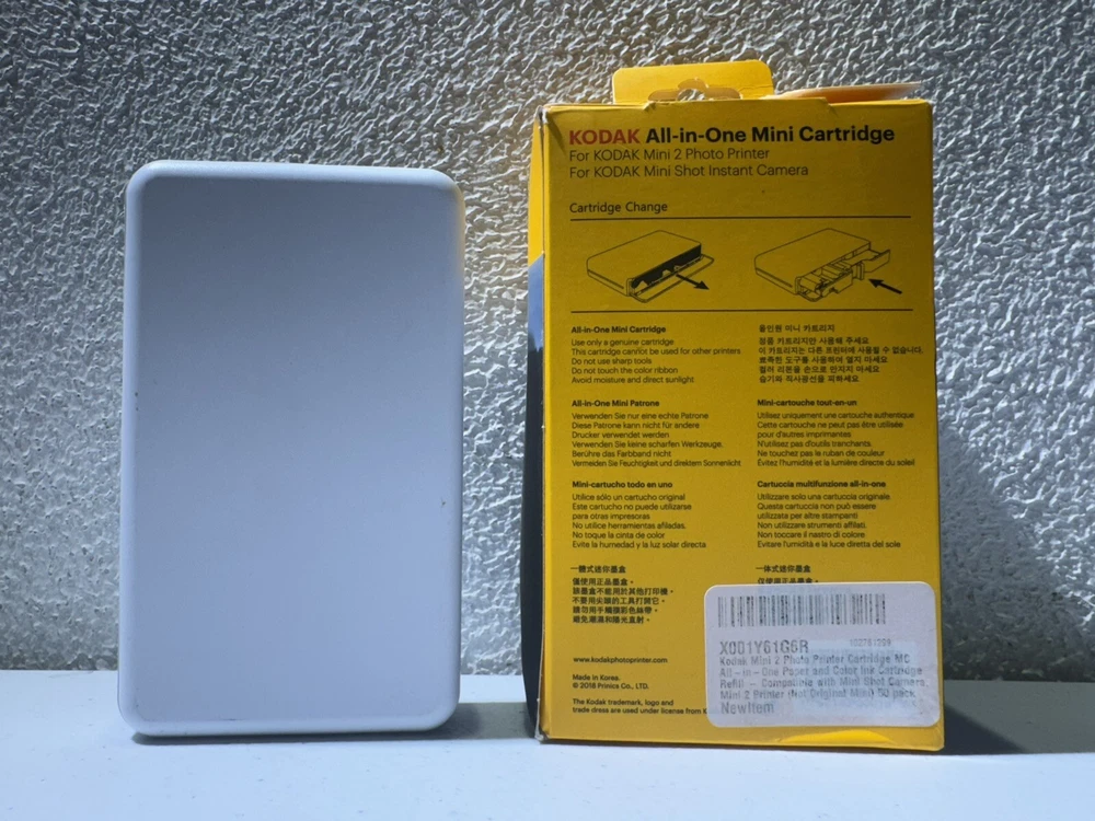 Kodak Photo Printer Mini 2 HD Portable Mobile Instant Photo Printer - White