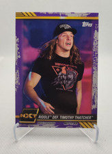 2021 Topps WWE NXT PURPLE #28 Riddle def. Timothy Thatcher - NXT