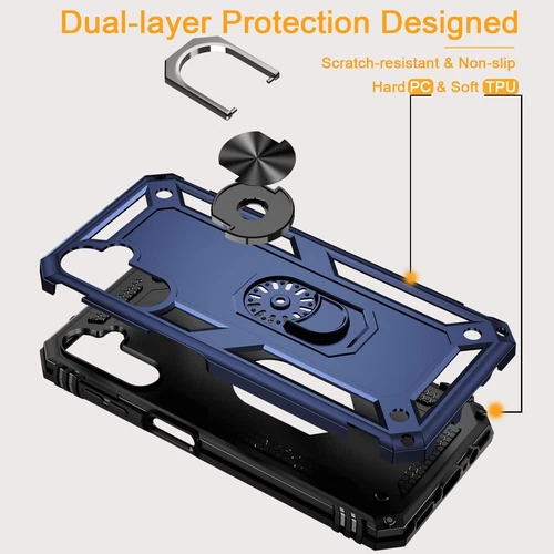 For Samsung Galaxy A15 5G A16 A14 A54 Case Phone Cover Shockproof+Tempered Glass - Zdjęcie 66 z 76