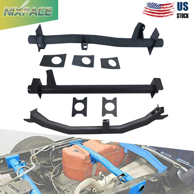 Front & Rear Tank Support& Shock Mount For 07-14 Chevy Silverado/GMC Sierra 1500
