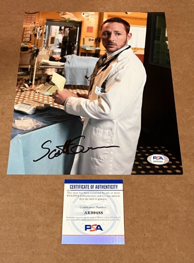 SCOTT GRIMES Autographed Signed ER 8X10 PHOTO PSA/DNA CERTIFIED 