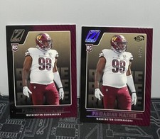 Phidarian Mathis 2022 Zenith RC  4th Down  /25 & Base Commanders Football🔥
