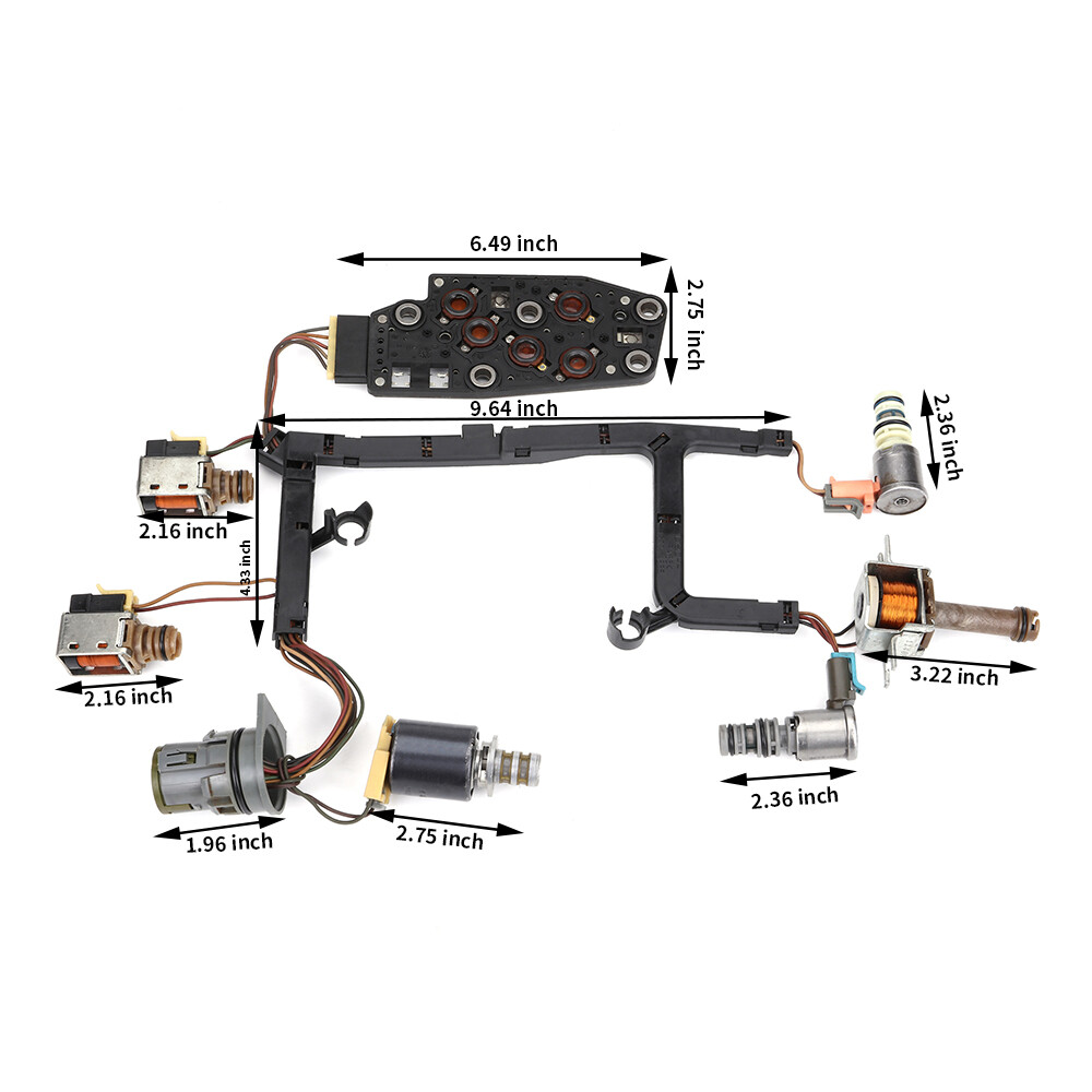 GM 4L60E Transmission Internal Wire Harness W/TCC Solenoid - Foto 10