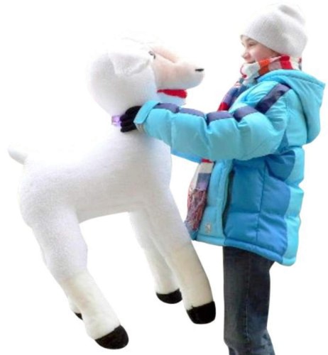 giant lamb plush