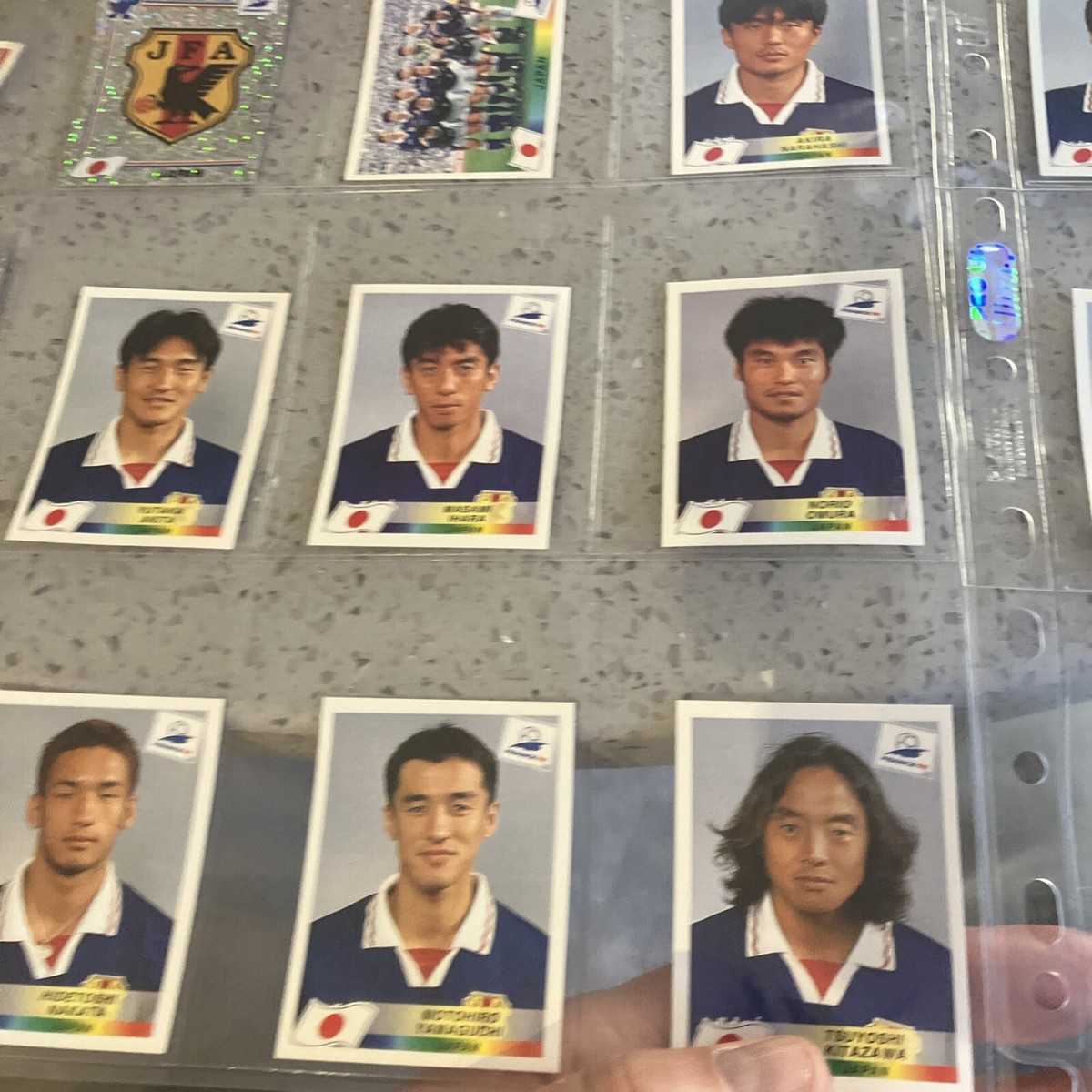 panini world cup france 98 stickersJapan full team set | eBay UK