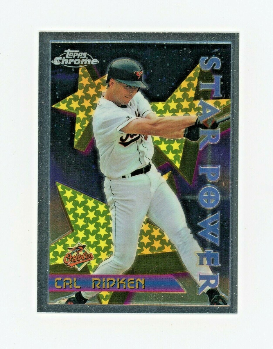 CAL RIPKEN JR 1996 Topps Chrome Star Power #62 Baltimore Orioles