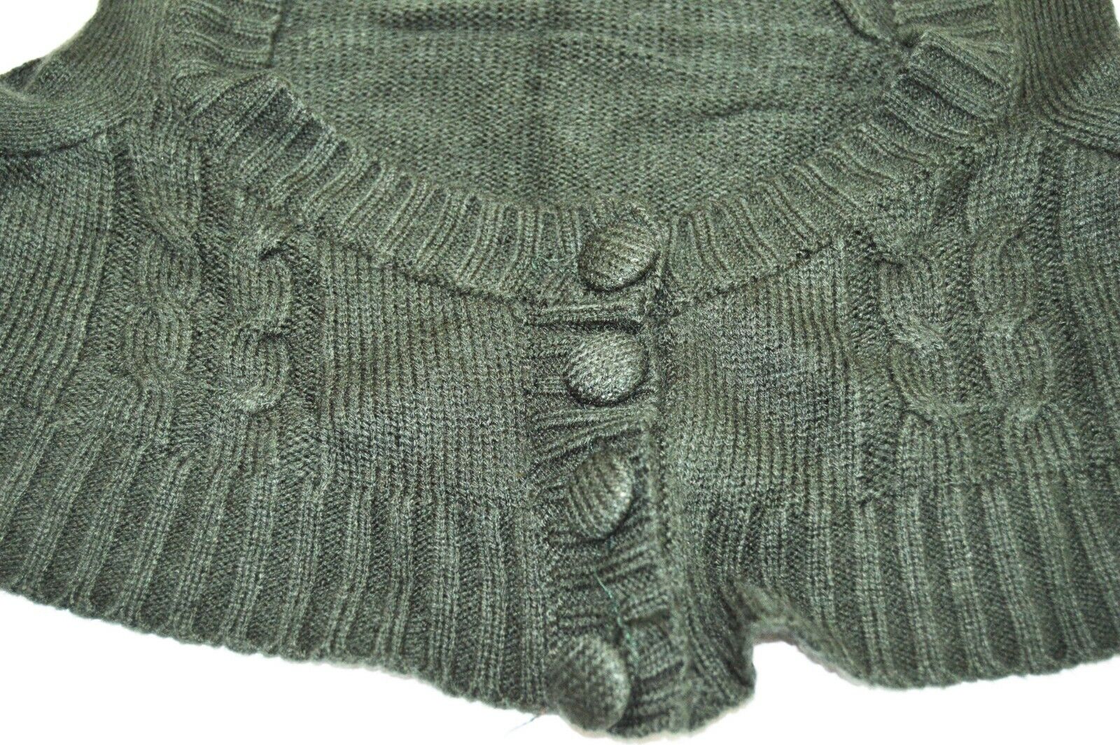 Millau Womens Cropped Vest Sweater Sleeveless Cab… - image 2