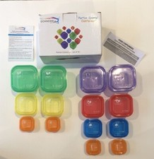 GOANDWELL Multi-colored Portion Control Kit set of 14