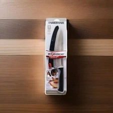 New Farberware EdgeKeeper Cutlery 8" Chef's Knife Self Sharpening Sheath