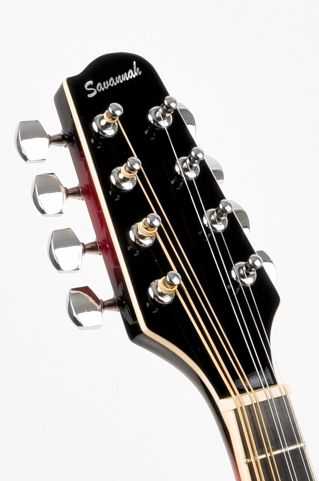 Savannah SA-115-E A Style Electric Mandolin Mahogany W/ Pickup - Image 3 of 3