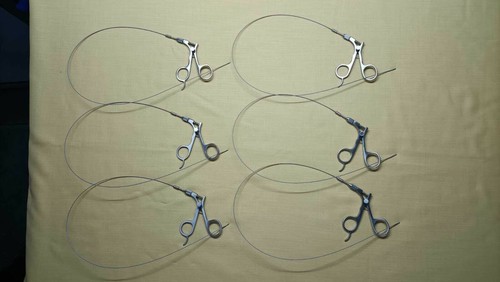 6pc Hysteroscopy Urology Flexible Grasper 5FR 60cm Reusable Surgical Instruments - Picture 2 of 9